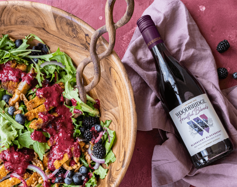 Blueberry Blackberry Balsamic Dressing Recipe Woodbridge Wines Woodbridge wines
