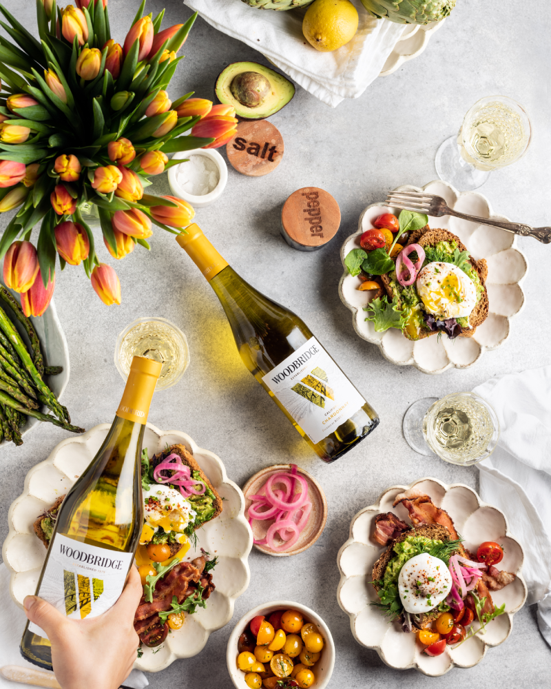 Avocado Toast with Chardonnay Poached Eggs Image